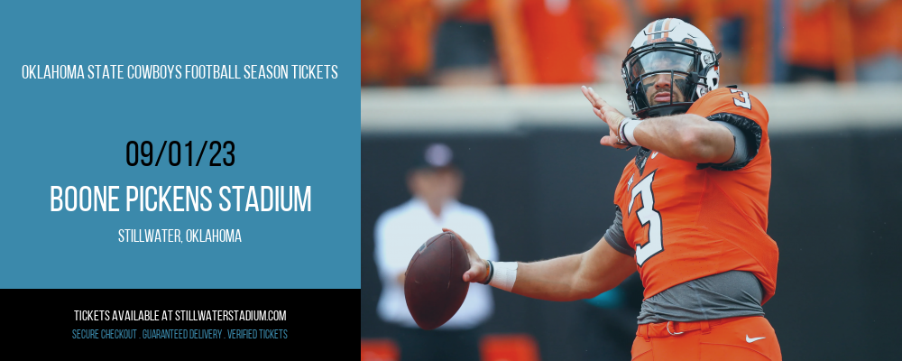 Oklahoma State Cowboys Football Season Tickets at Boone Pickens Stadium